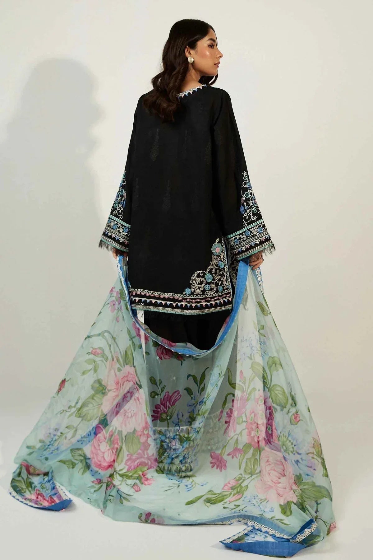 ZARA SHAHJAHAN-ZCE23-10A-COCO LAWN VOLUME ll 2023 - Aqsa Fabrics