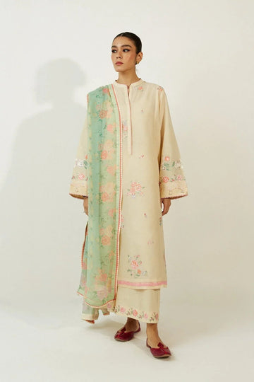 ZARA SHAHJAHAN-ZCE23-2A-COCO LAWN VOLUME ll 2023 - Aqsa Fabrics
