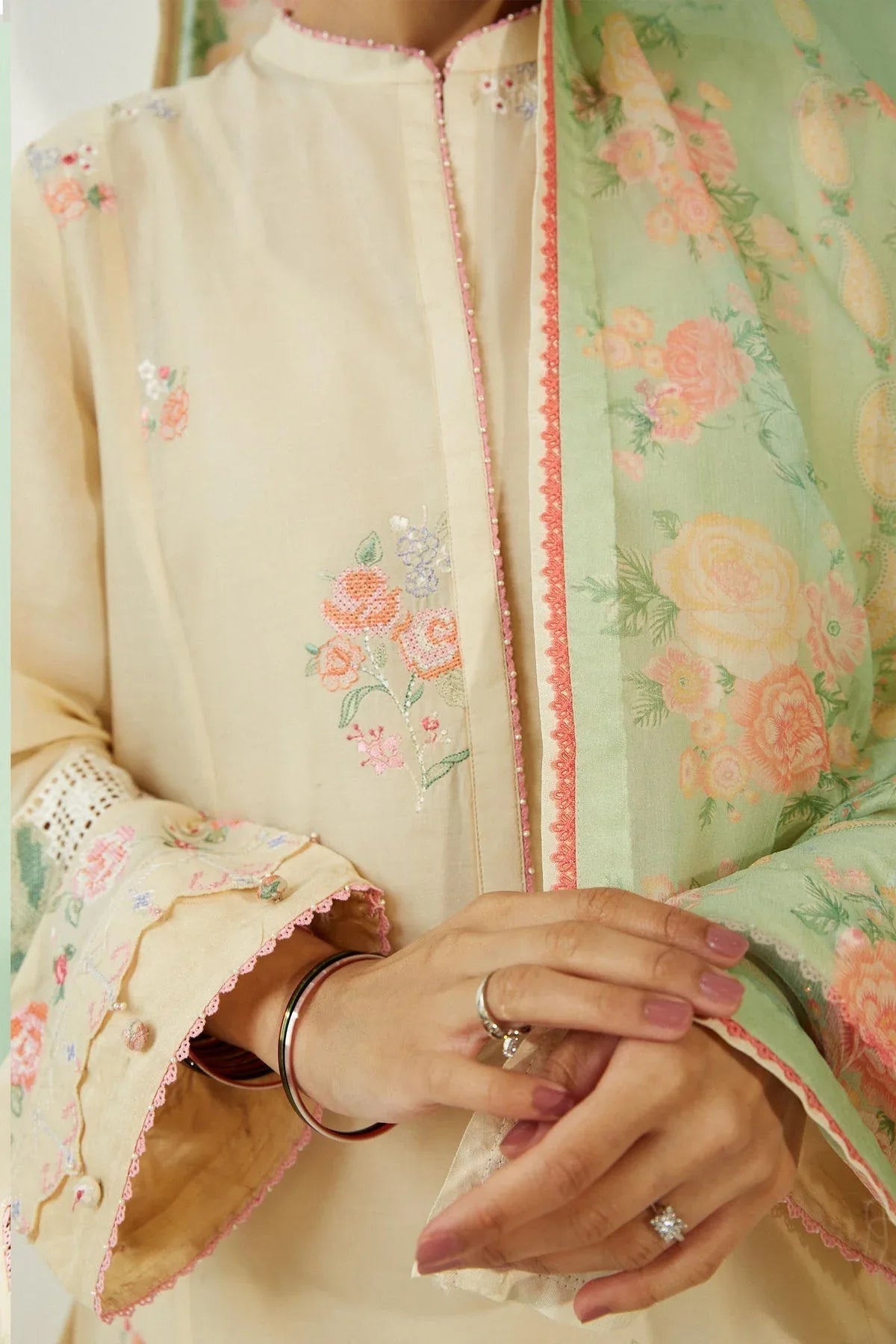 ZARA SHAHJAHAN-ZCE23-2A-COCO LAWN VOLUME ll 2023 - Aqsa Fabrics