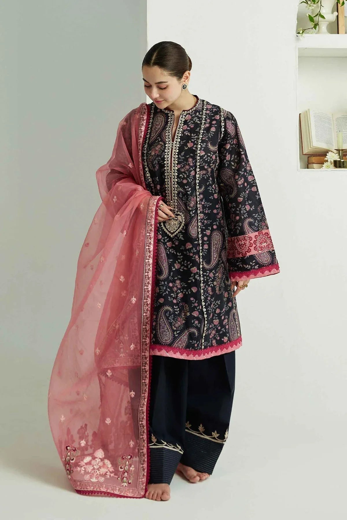 ZARA SHAHJAHAN-ZCE23-3B-COCO LAWN VOLUME ll 2023 - Aqsa Fabrics