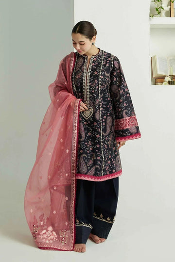 ZARA SHAHJAHAN-ZCE23-3B-COCO LAWN VOLUME ll 2023 - Aqsa Fabrics