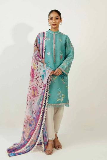 ZARA SHAHJAHAN-ZCE23-4B-COCO LAWN VOLUME ll 2023 - Aqsa Fabrics