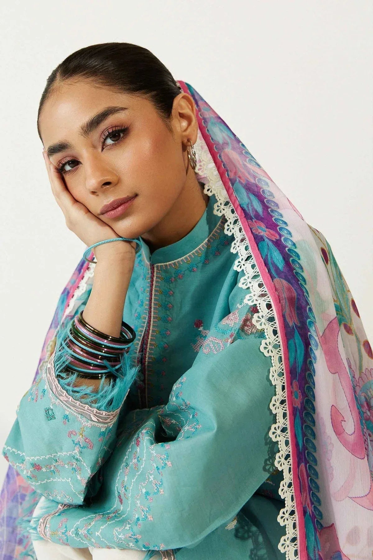 ZARA SHAHJAHAN-ZCE23-4B-COCO LAWN VOLUME ll 2023 - Aqsa Fabrics