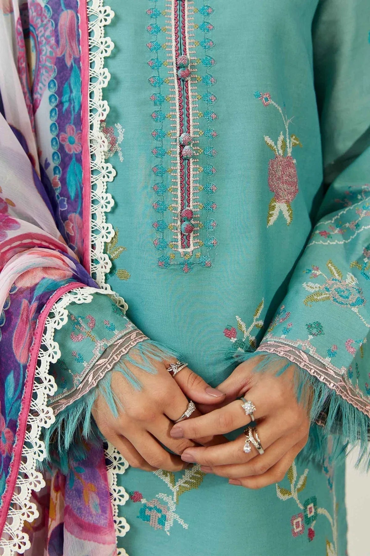 ZARA SHAHJAHAN-ZCE23-4B-COCO LAWN VOLUME ll 2023 - Aqsa Fabrics