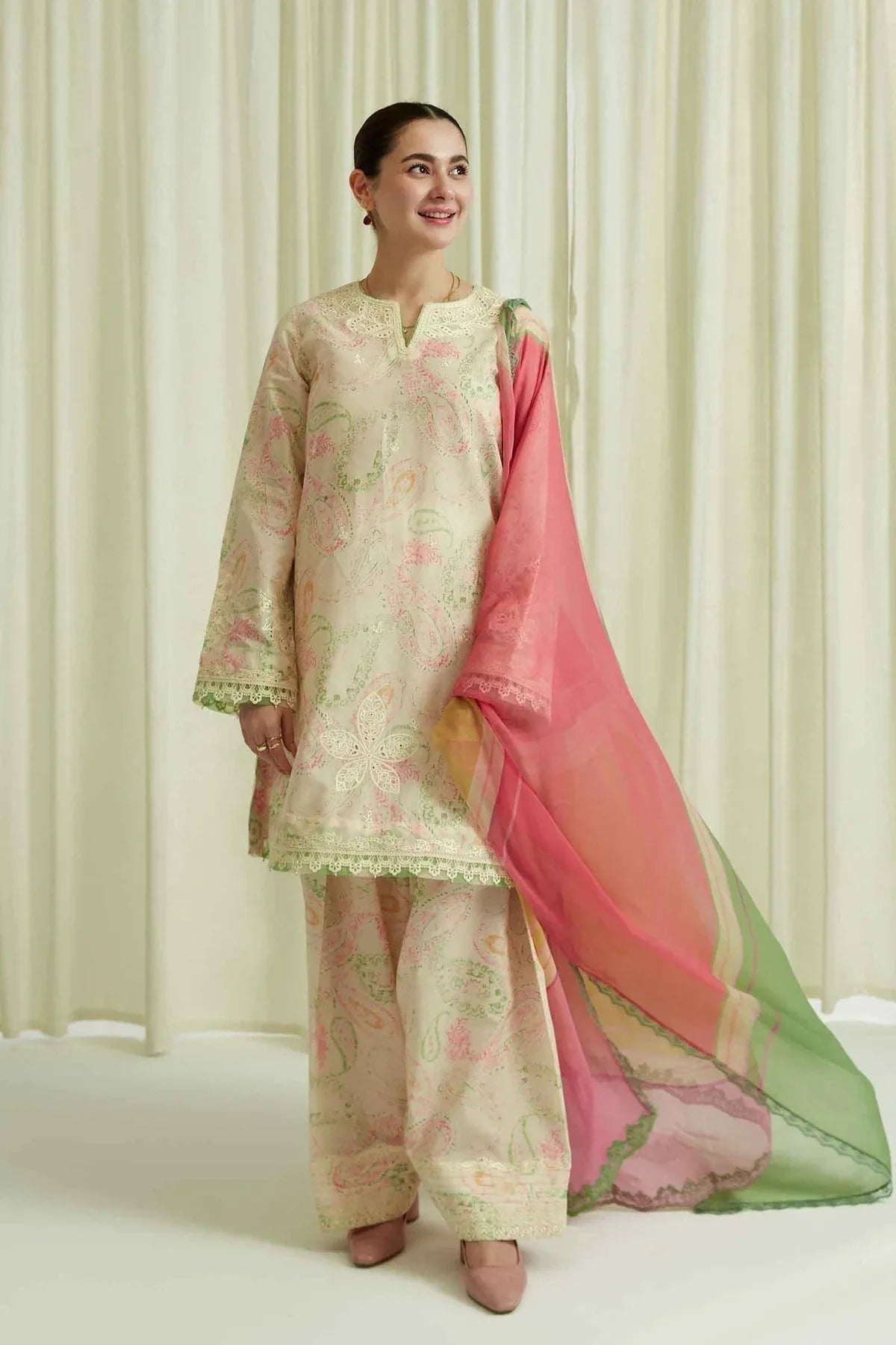 ZARA SHAHJAHAN-ZCE23-9B-COCO LAWN VOLUME ll 2023 - Aqsa Fabrics