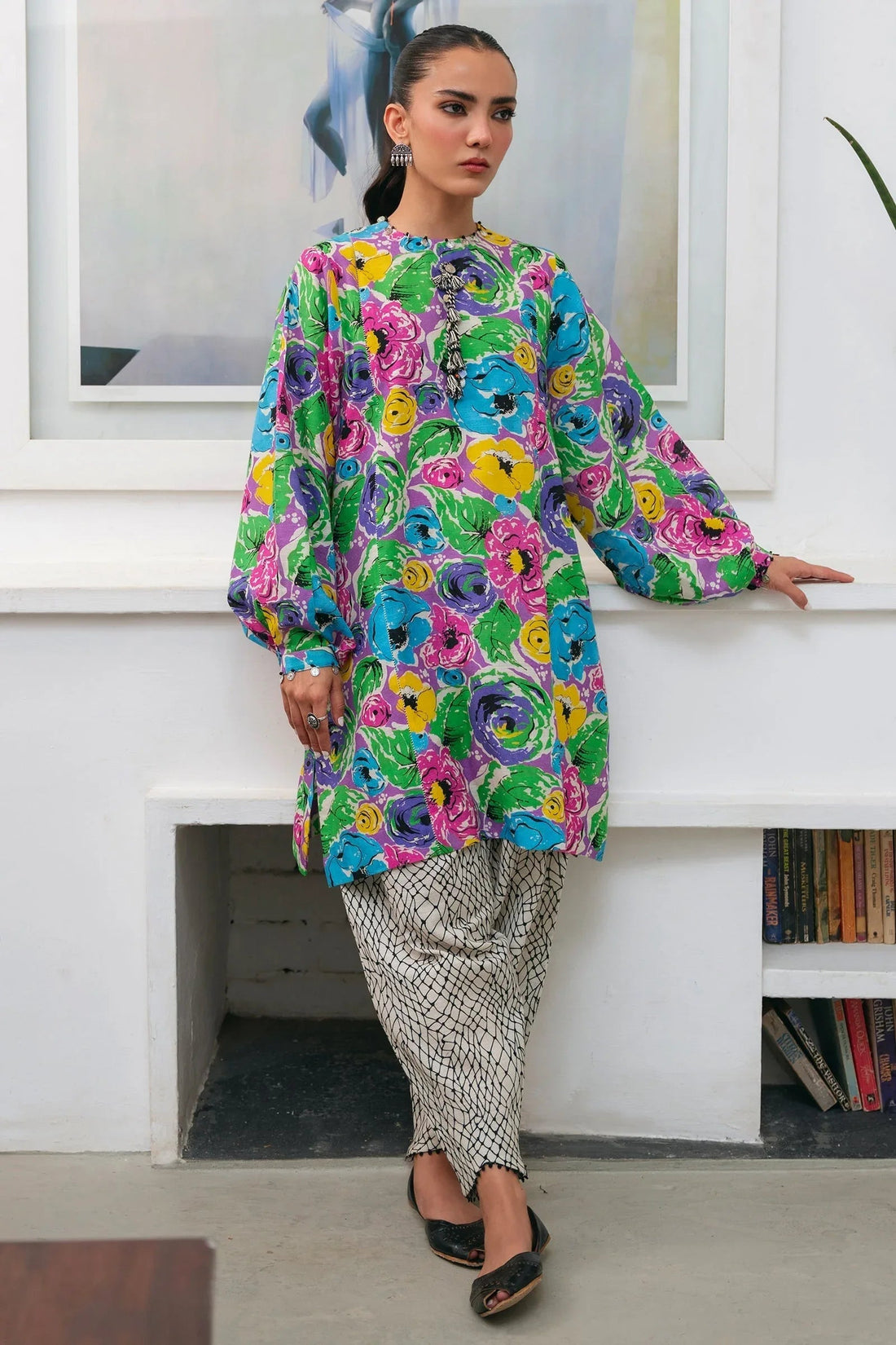 Zaha | Aangan Ready to Wear |FLORANA (ZRW-21330) - Aqsa Fabrics