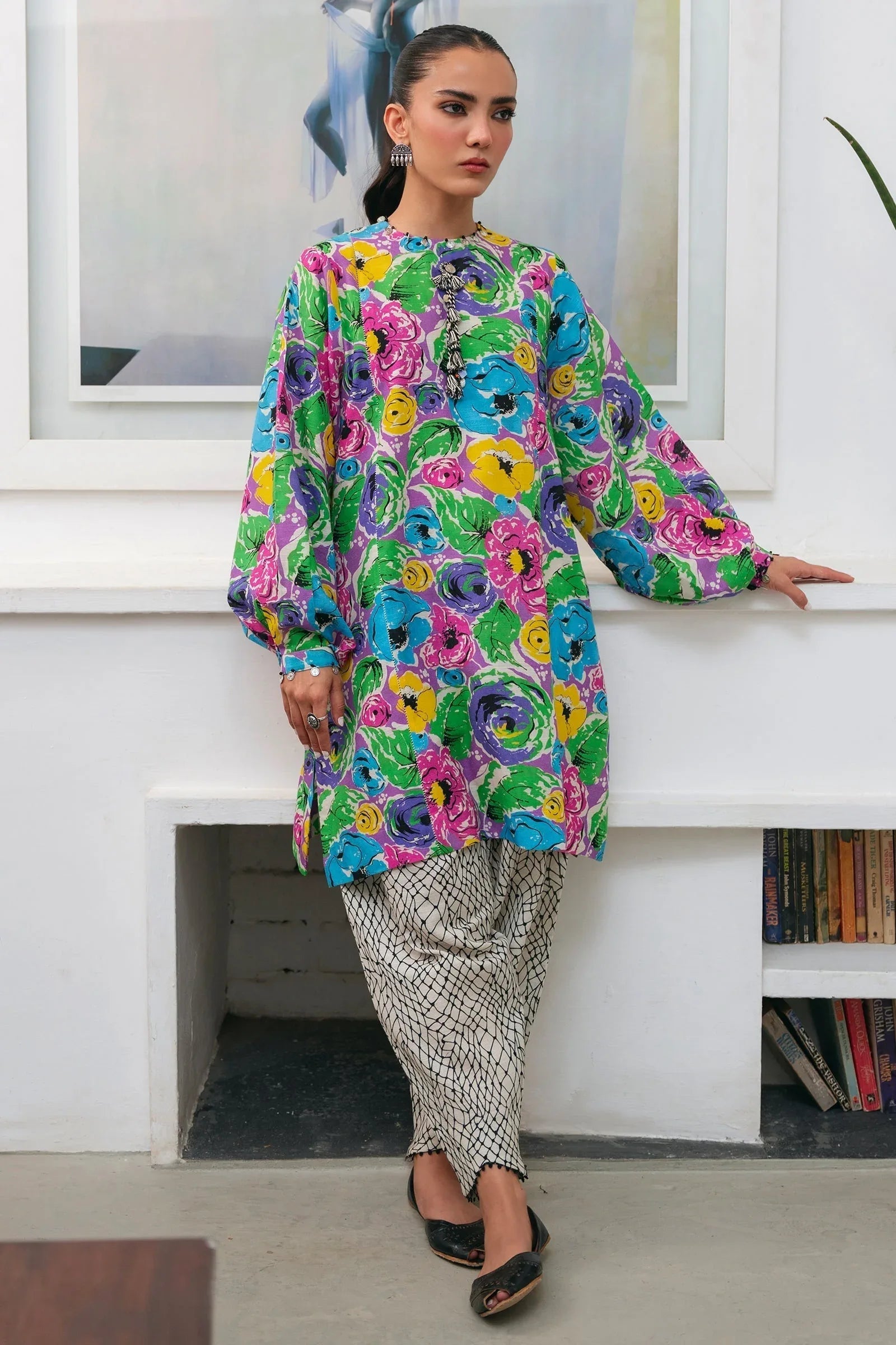 Zaha | Aangan Ready to Wear |FLORANA (ZRW-21330) - Aqsa Fabrics
