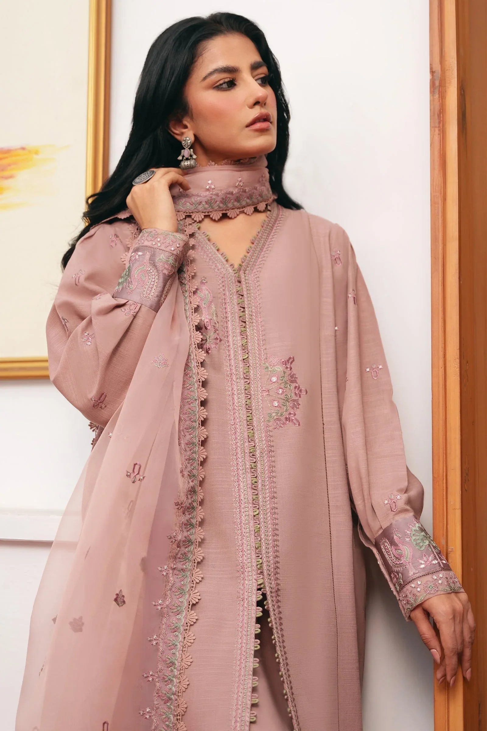 Zaha | Aangan Ready to Wear | SITARA (ZRW-20908) - Aqsa Fabrics
