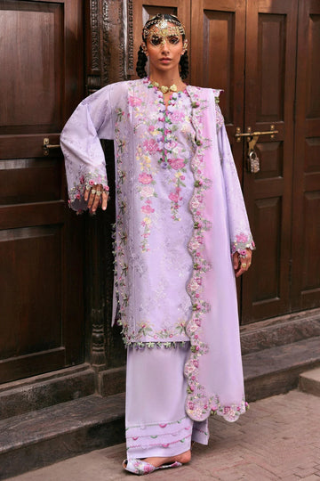 Zaha | Festive Lawn 25 | NILOFER (ZF-25-04) - Aqsa Fabrics
