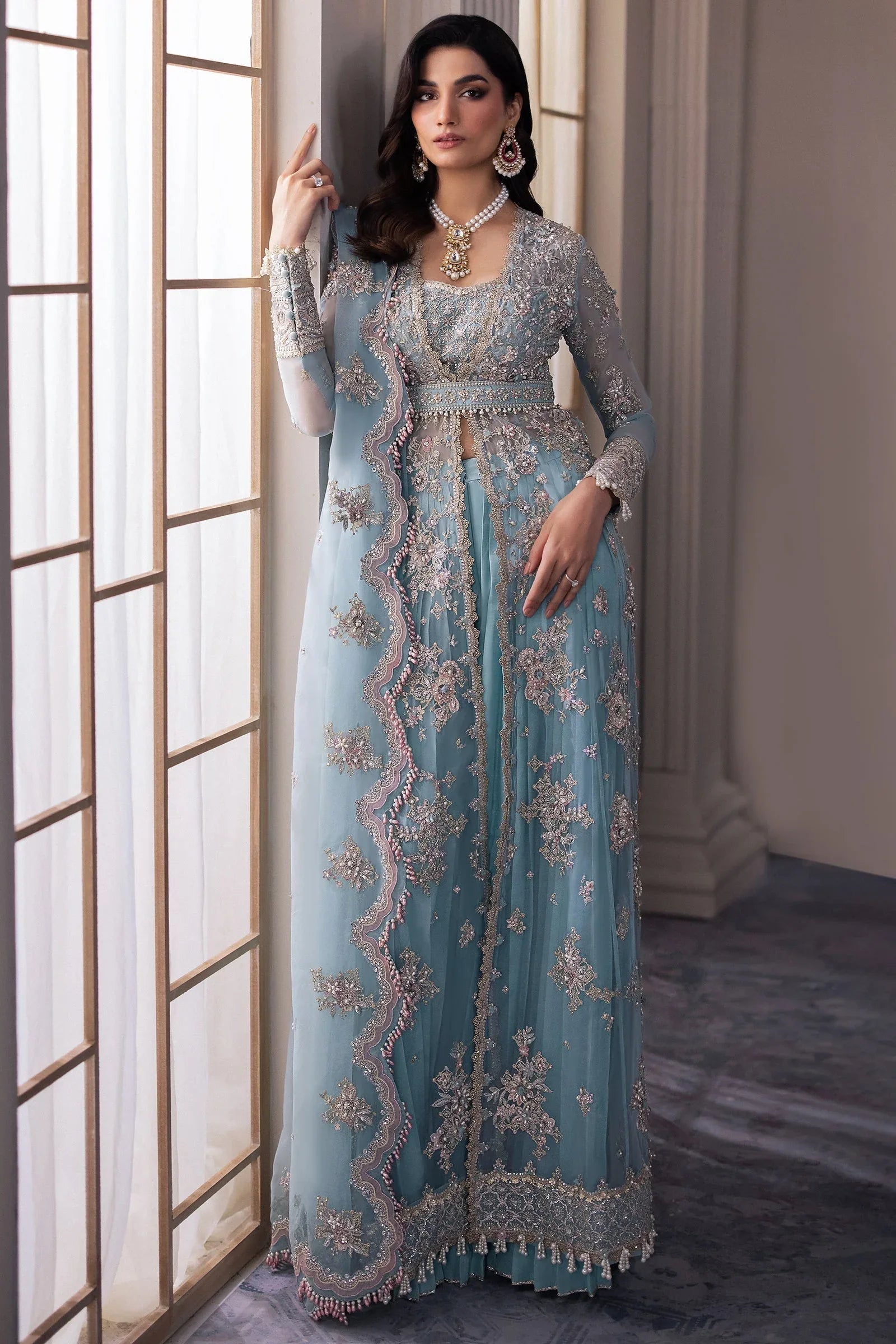 Zaha | Gossamer Formals 24 | KIANA (ZC24-04) - Aqsa Fabrics