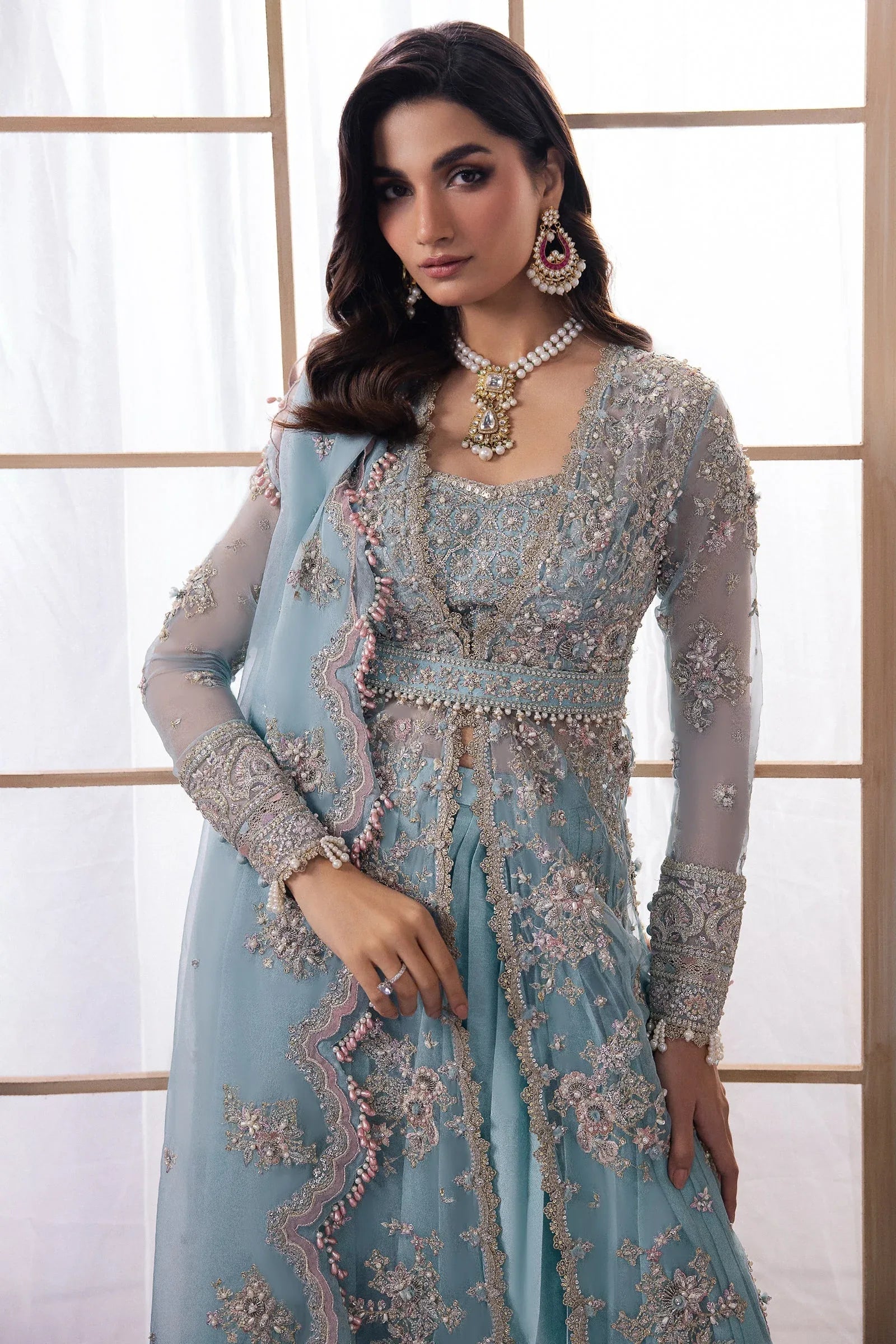 Zaha | Gossamer Formals 24 | KIANA (ZC24-04) - Aqsa Fabrics