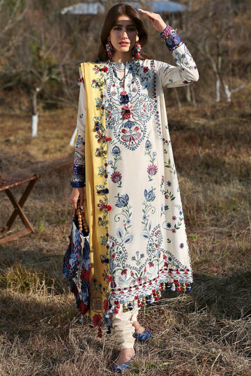 Zaha | Lawn 25 | KASHUR (ZL25-11 B) - Aqsa Fabrics