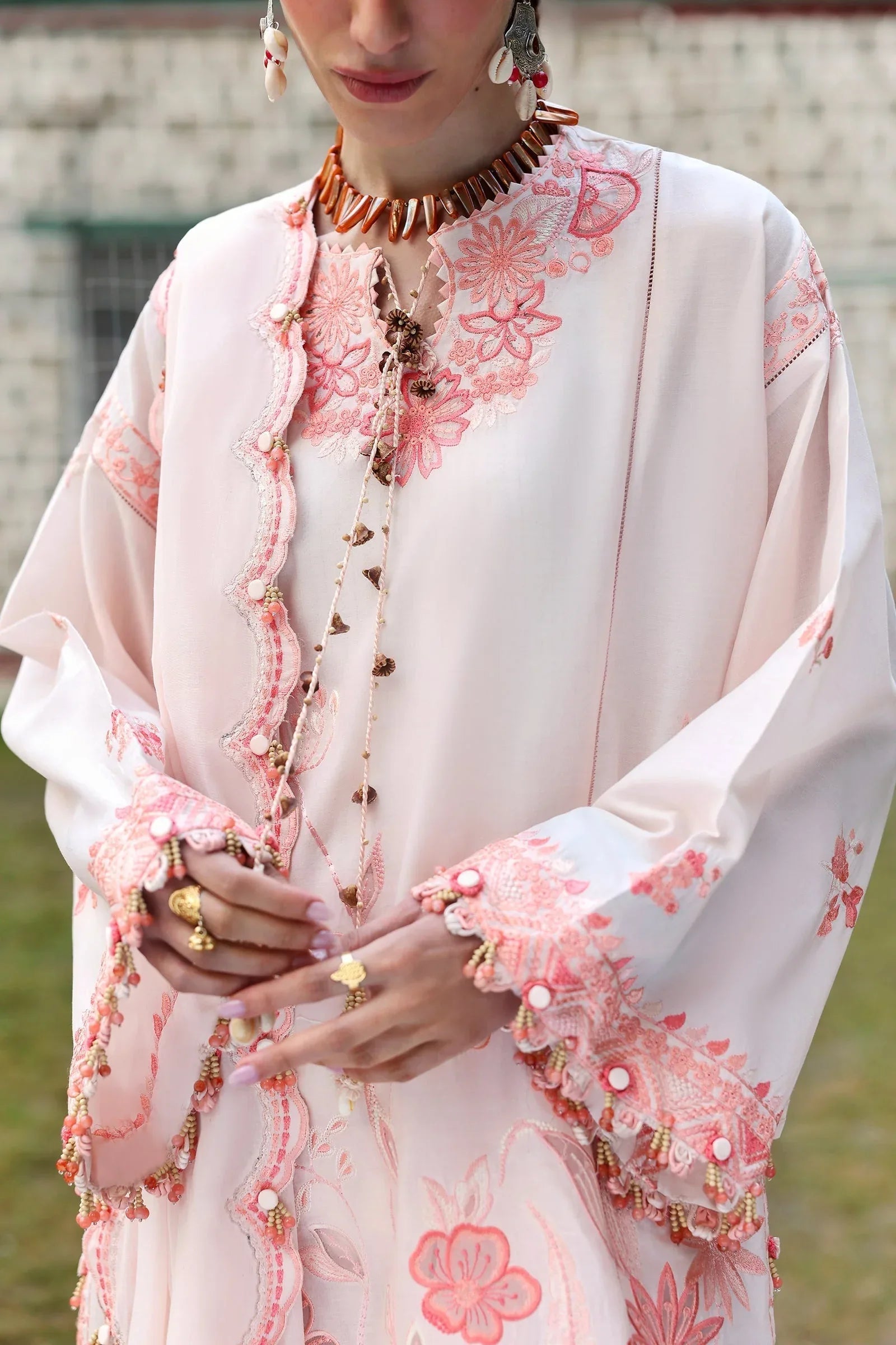 Zaha | Lawn 25 | ZANIA (ZL25-13 B) - Aqsa Fabrics