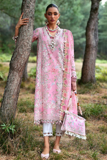 Zaha | Lawn 25 | ZAYANA (ZL25-01 A) - Aqsa Fabrics