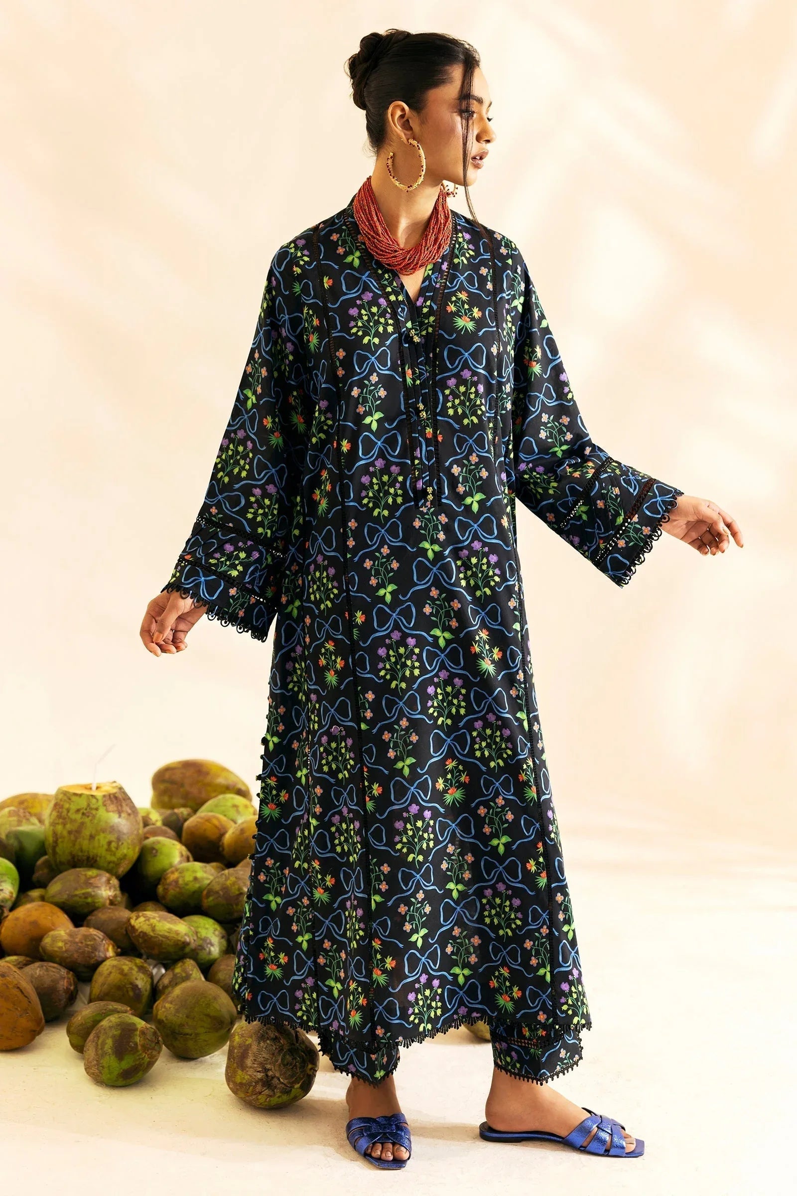 Zaha | Pop RTW | CAYANA - Aqsa Fabrics