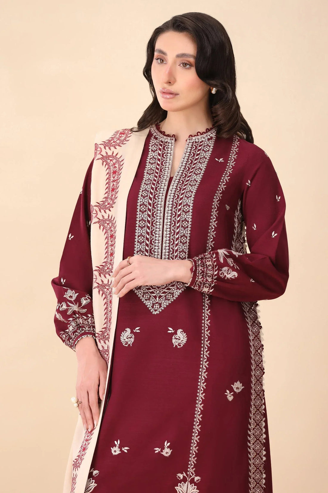 Zaha | Staples | SCARLET (ZRW-21322) - Aqsa Fabrics