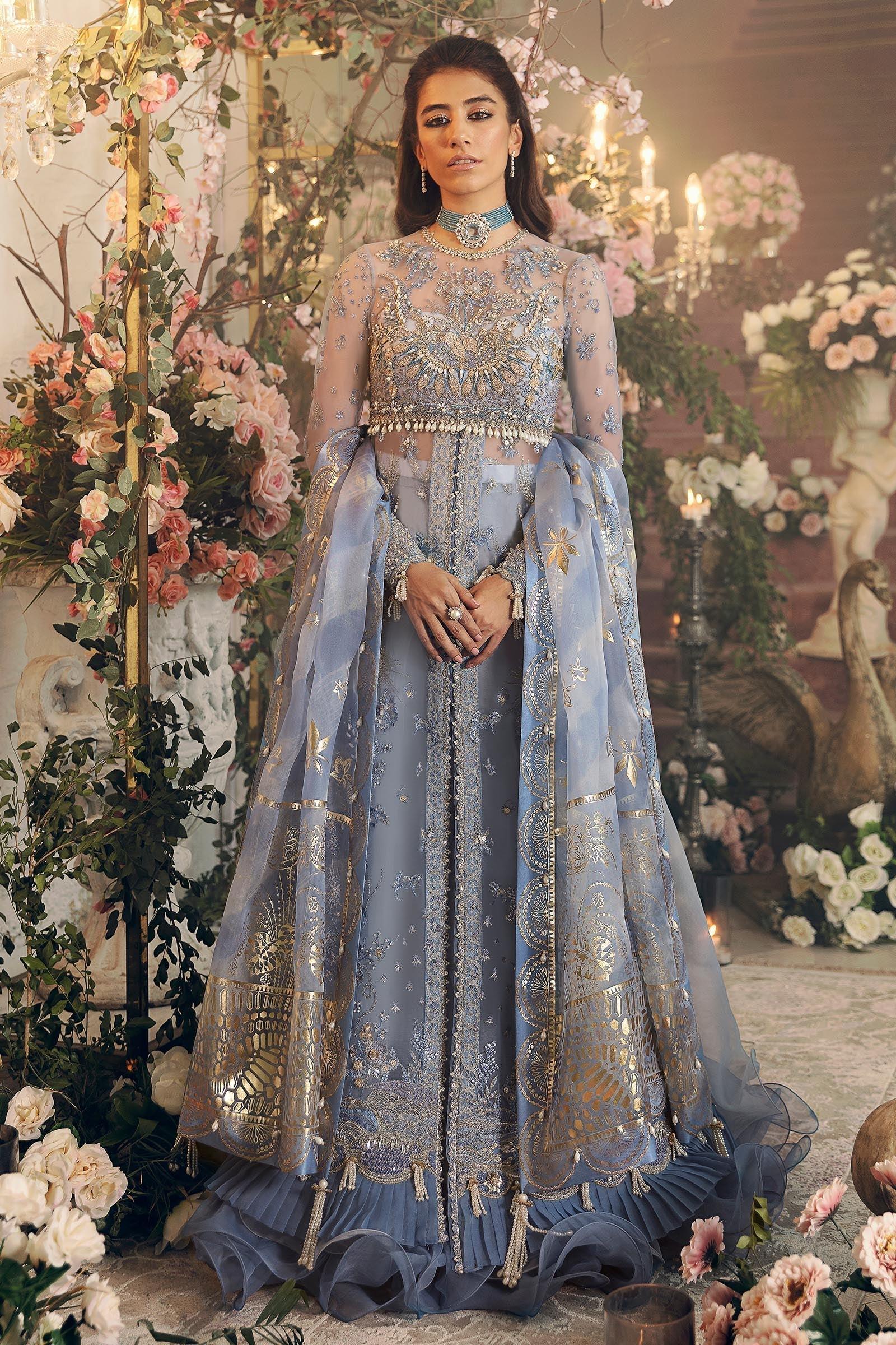 Zaha Wedding | AREZOU (ZRW-20585) - Aqsa Fabrics