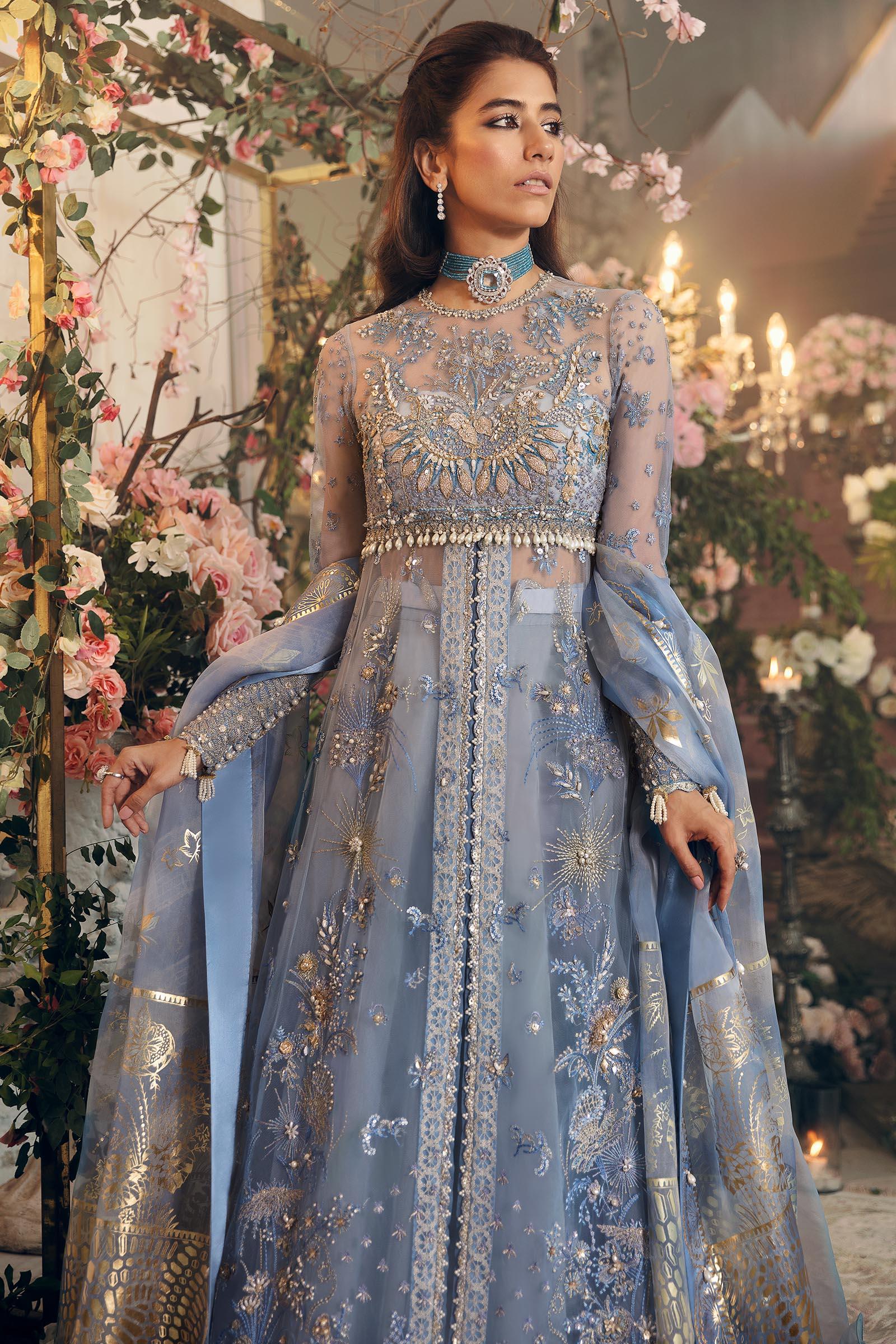 Zaha Wedding | AREZOU (ZRW-20585) - Aqsa Fabrics