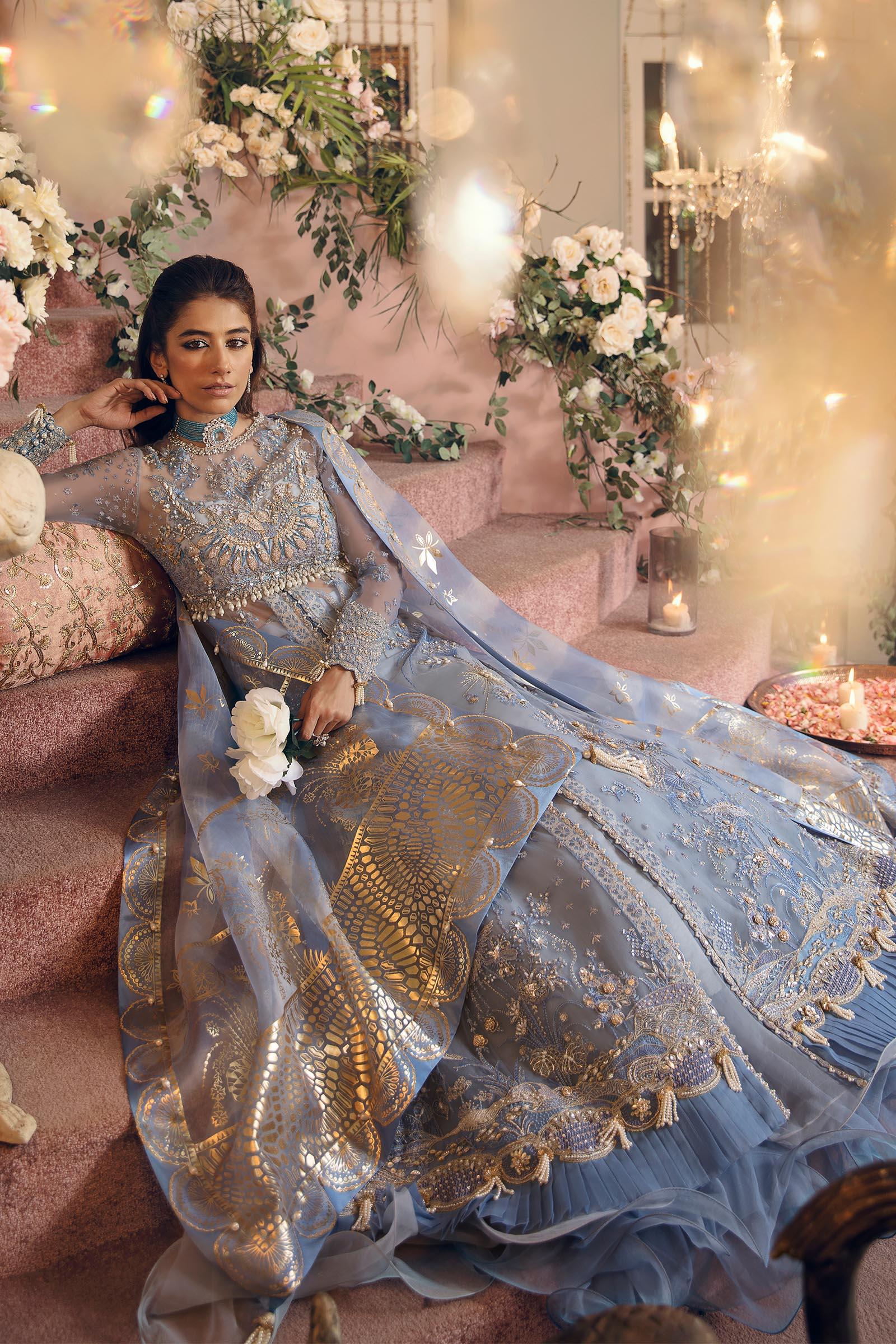 Zaha Wedding | AREZOU (ZRW-20585) - Aqsa Fabrics