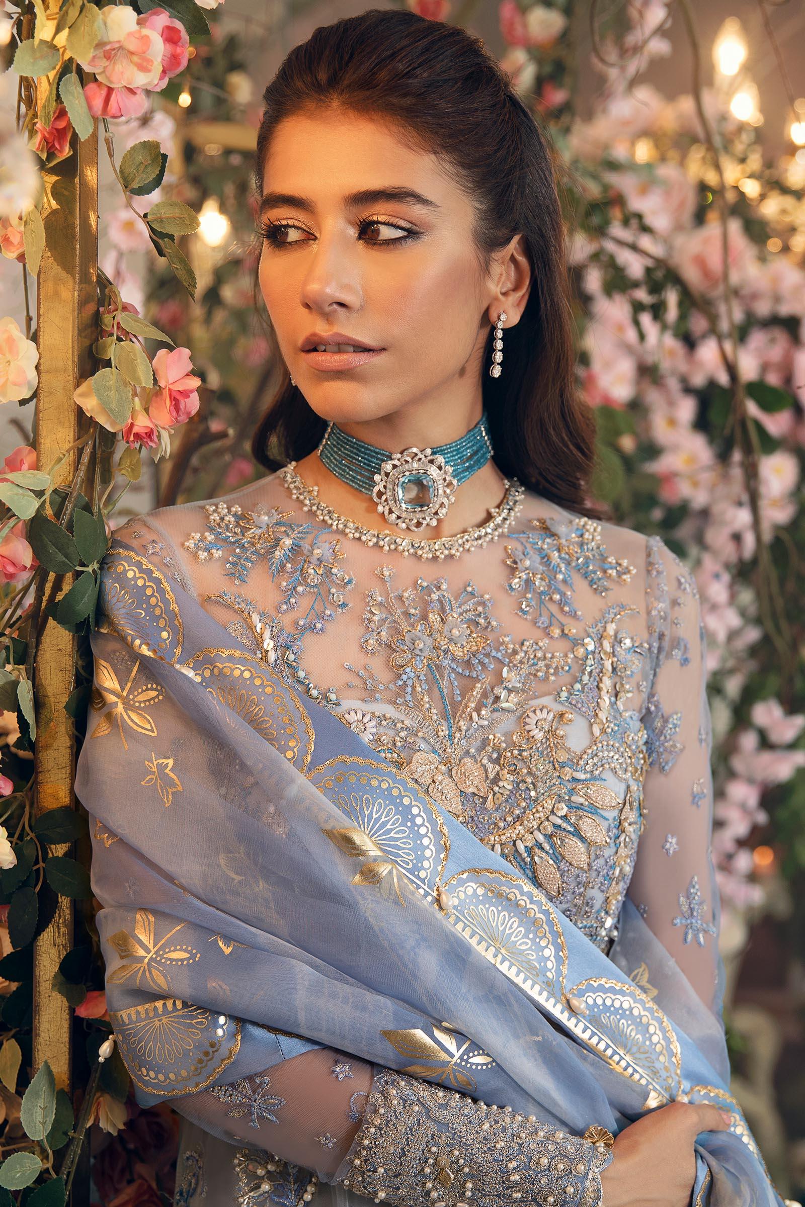 Zaha Wedding | AREZOU (ZRW-20585) - Aqsa Fabrics