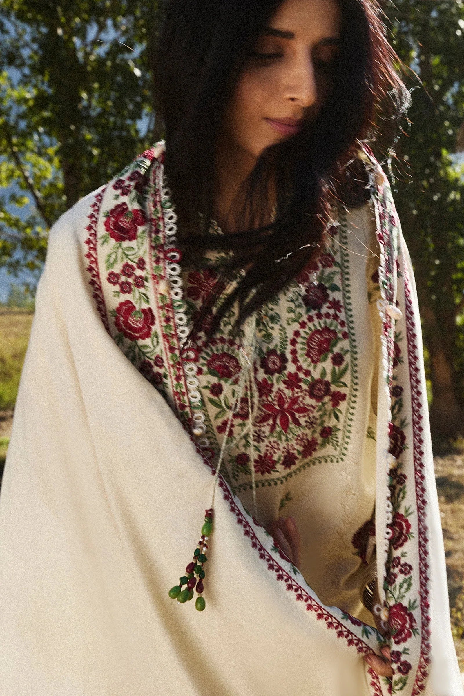 Zaha | Winter 2024 |  AABROO (ZW24-07) - Aqsa Fabrics