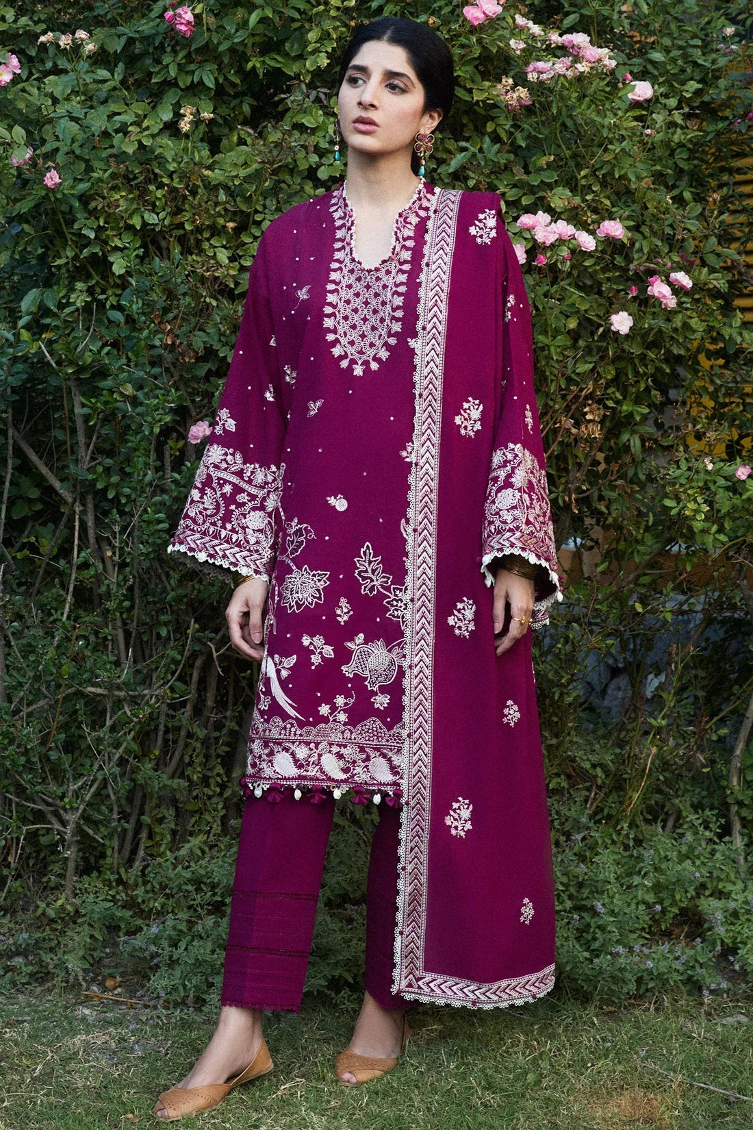 Zaha | Winter 2024 |  AFREEN (ZW24-12) - Aqsa Fabrics