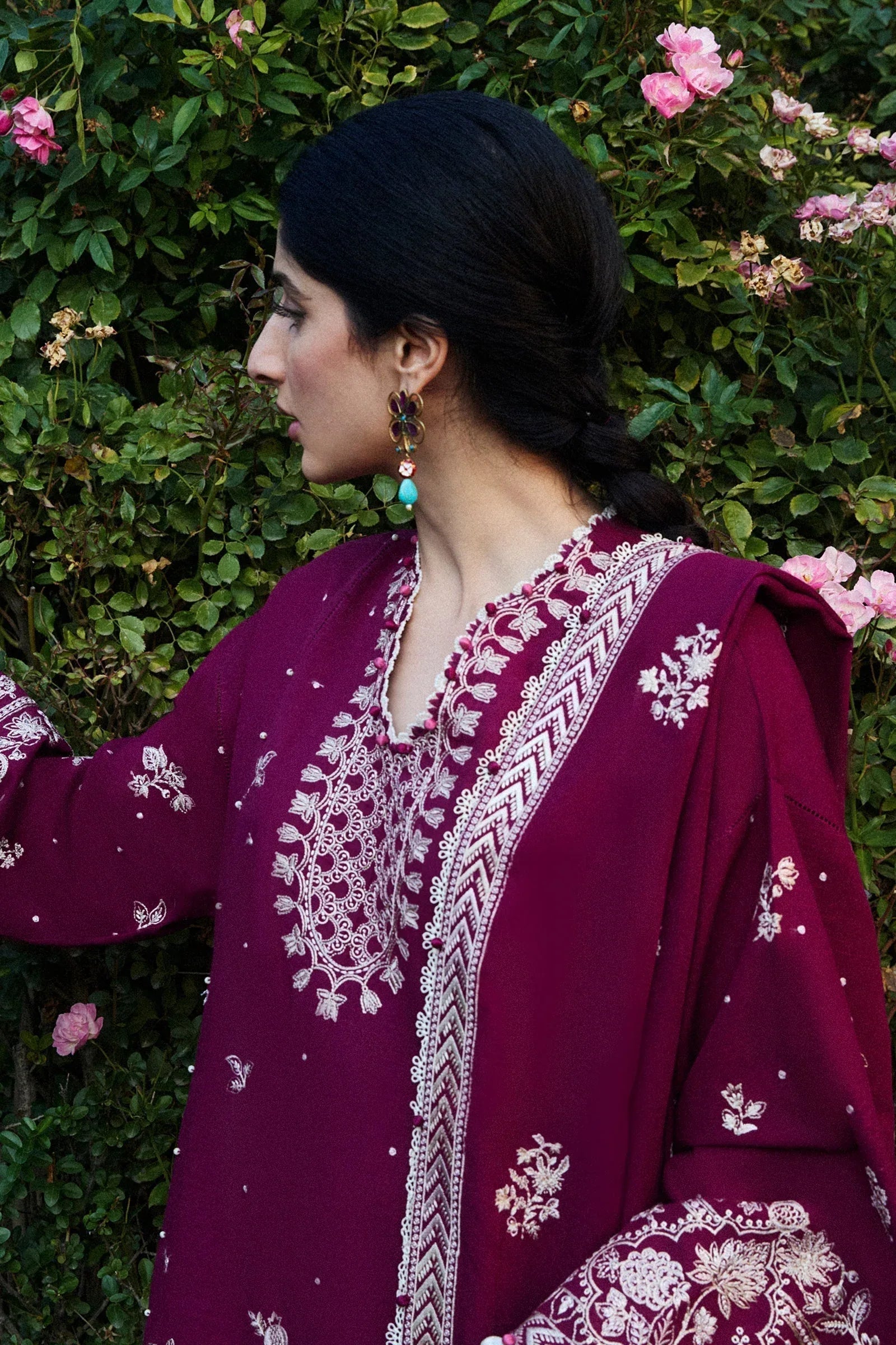 Zaha | Winter 2024 |  AFREEN (ZW24-12) - Aqsa Fabrics