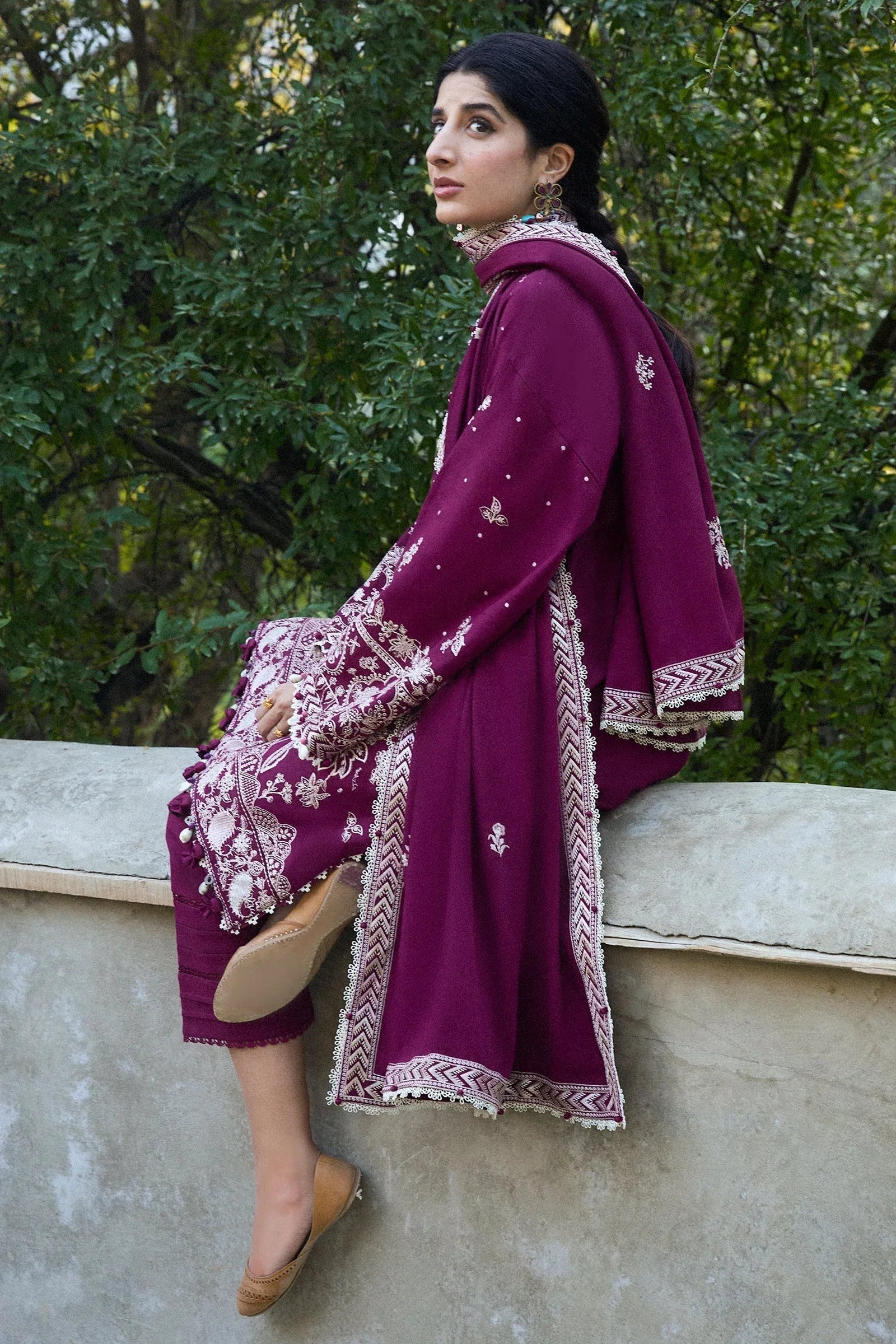 Zaha | Winter 2024 |  AFREEN (ZW24-12) - Aqsa Fabrics