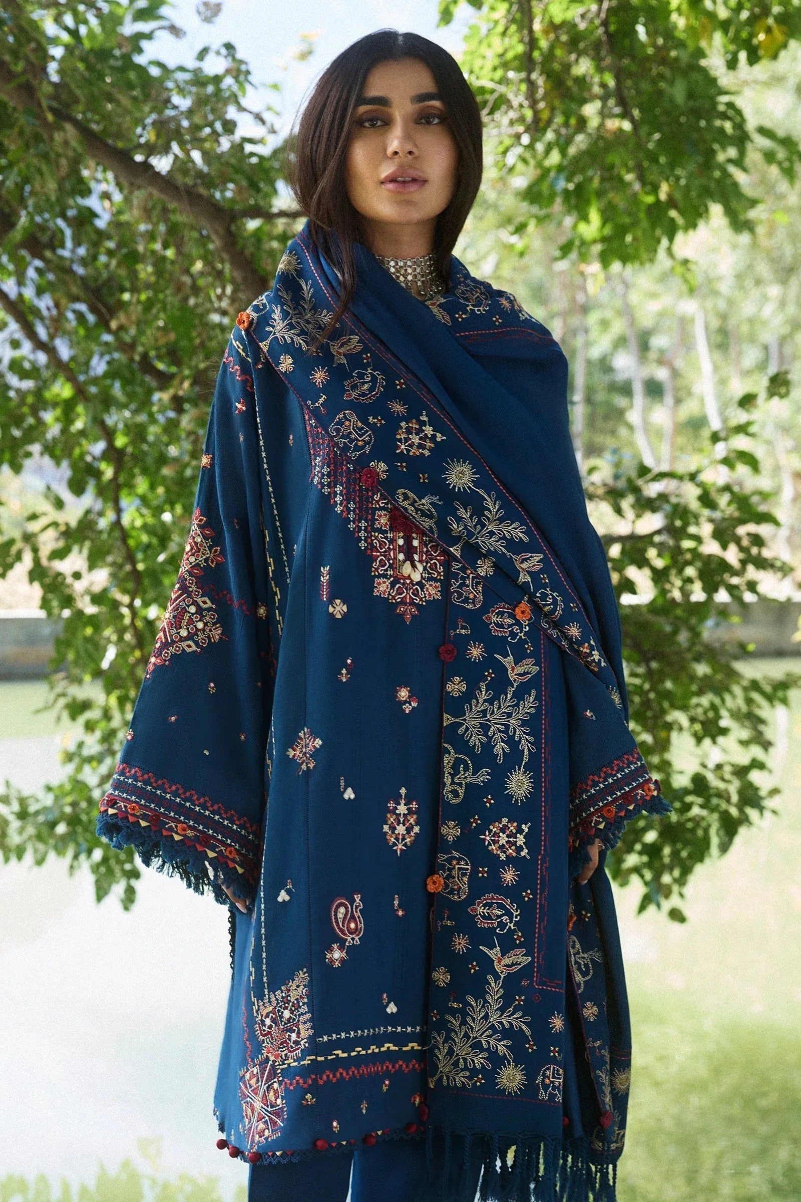 Zaha | Winter 2024 |  ZARMINA (ZW24-15) - Aqsa Fabrics