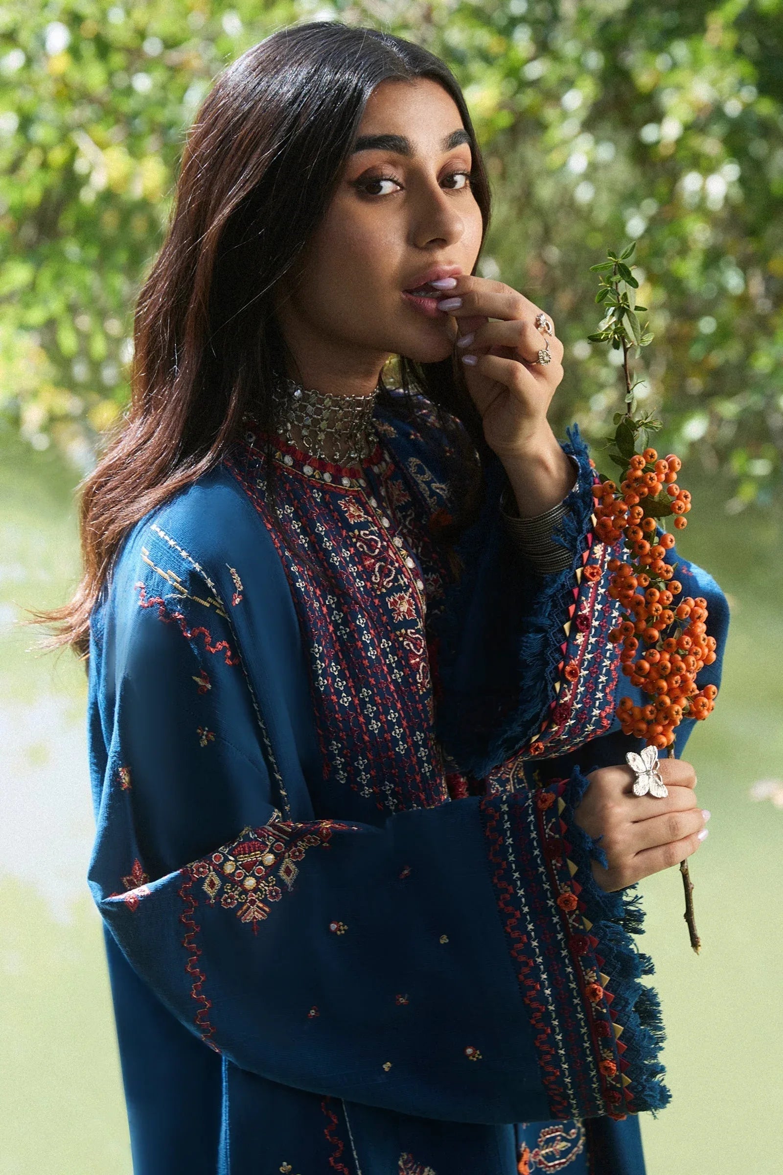 Zaha | Winter 2024 |  ZARMINA (ZW24-15) - Aqsa Fabrics
