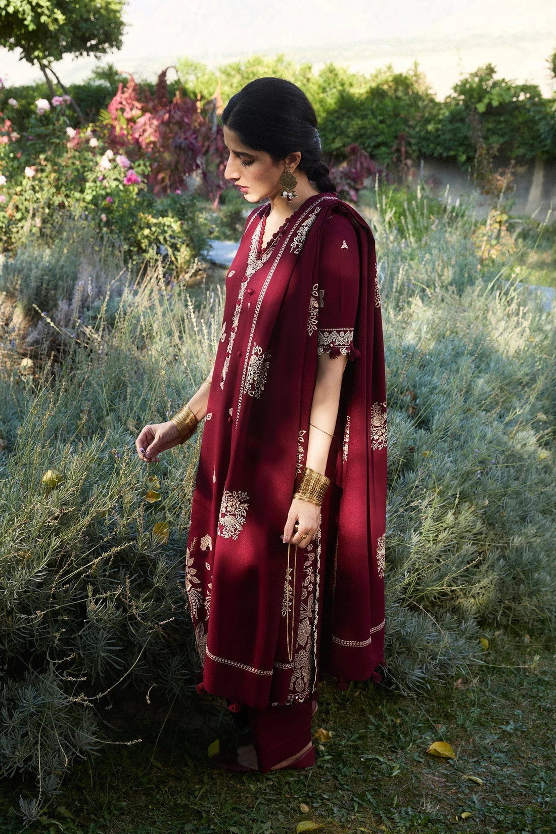 Zaha | Winter 2024 |  ZARQAA (ZW24-04) - Aqsa Fabrics