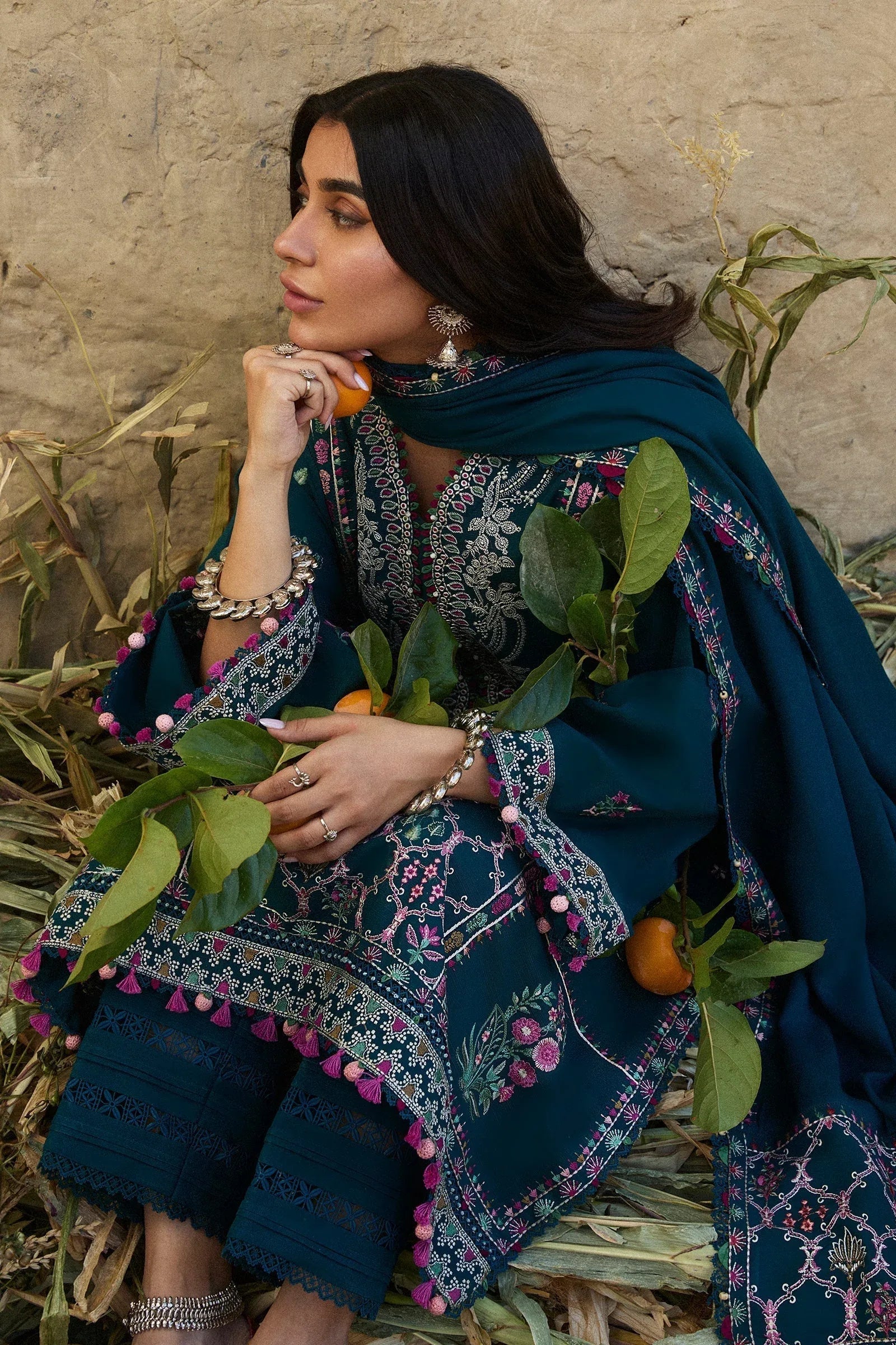 Zaha | Winter 2024 |  ZUMAR (ZW24-05) - Aqsa Fabrics