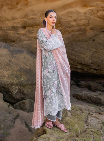 Zainab chottani | Luxury Chikankari 24 | LANA - 10A - Aqsa Fabrics