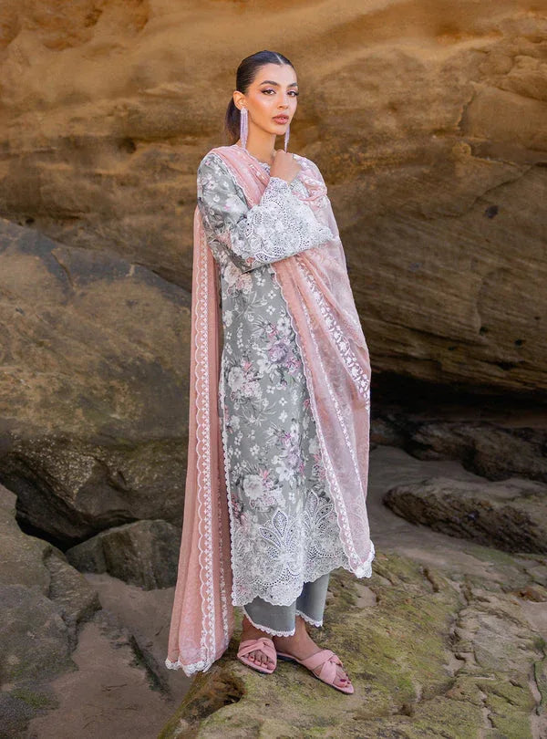 Zainab chottani | Luxury Chikankari 24 | LANA - 10A - Aqsa Fabrics