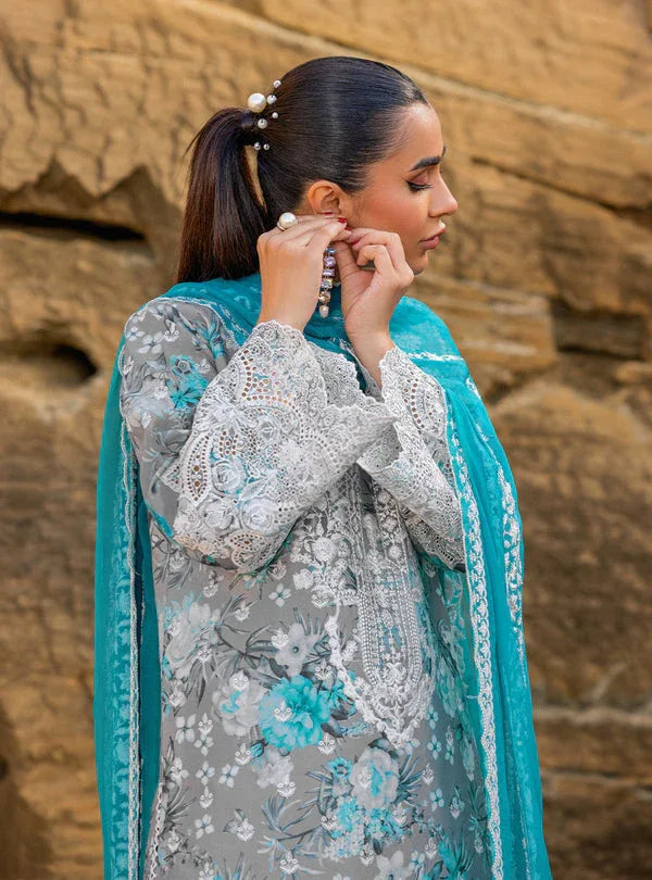 Zainab chottani | Luxury Chikankari 24 | LANA - 10B - Aqsa Fabrics