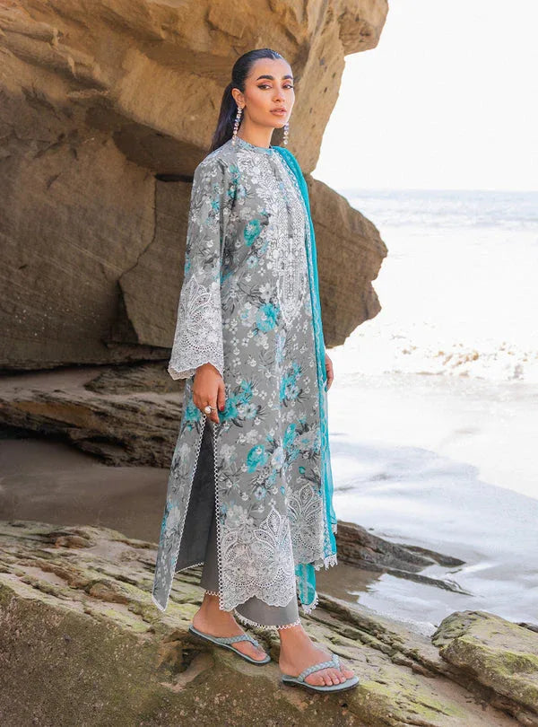 Zainab chottani | Luxury Chikankari 24 | LANA - 10B - Aqsa Fabrics