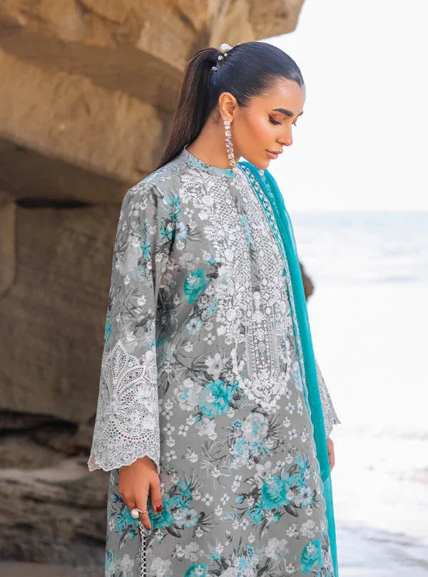 Zainab chottani | Luxury Chikankari 24 | LANA - 10B - Aqsa Fabrics