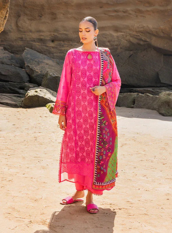 Zainab chottani | Luxury Chikankari 24 | LAALI - 6A - Aqsa Fabrics