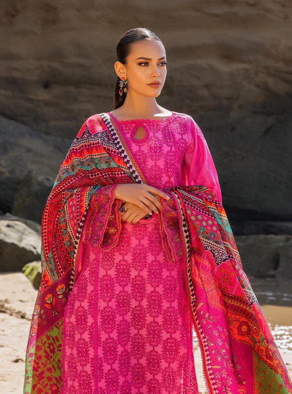 Zainab chottani | Luxury Chikankari 24 | LAALI - 6A - Aqsa Fabrics