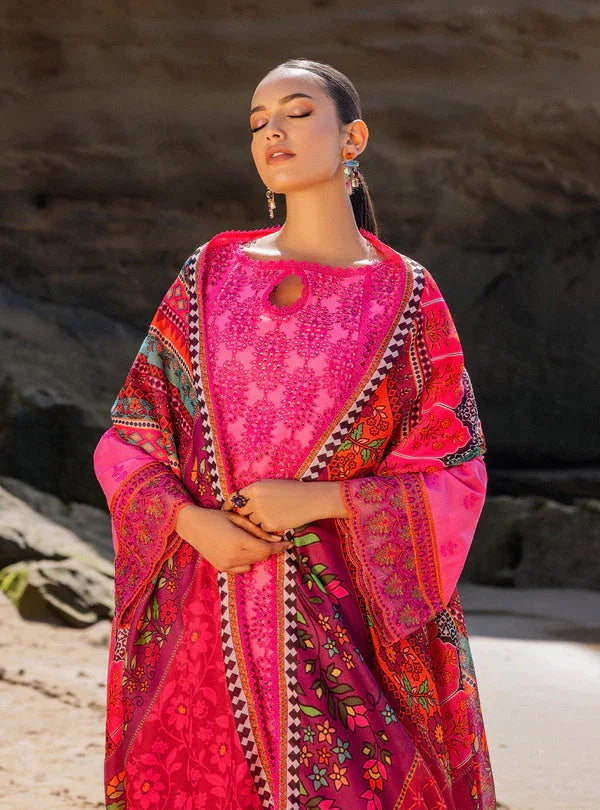 Zainab chottani | Luxury Chikankari 24 | LAALI - 6A - Aqsa Fabrics