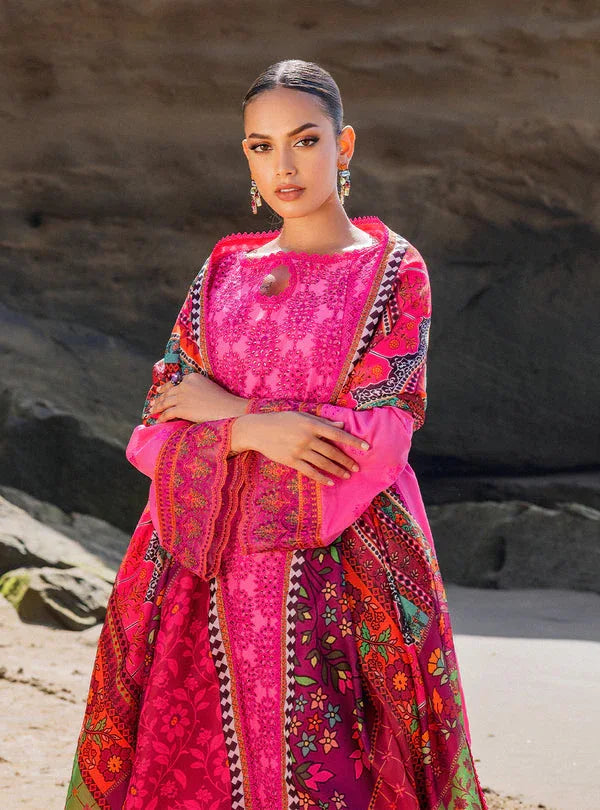 Zainab chottani | Luxury Chikankari 24 | LAALI - 6A - Aqsa Fabrics