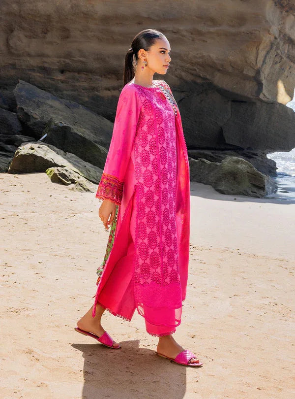 Zainab chottani | Luxury Chikankari 24 | LAALI - 6A - Aqsa Fabrics