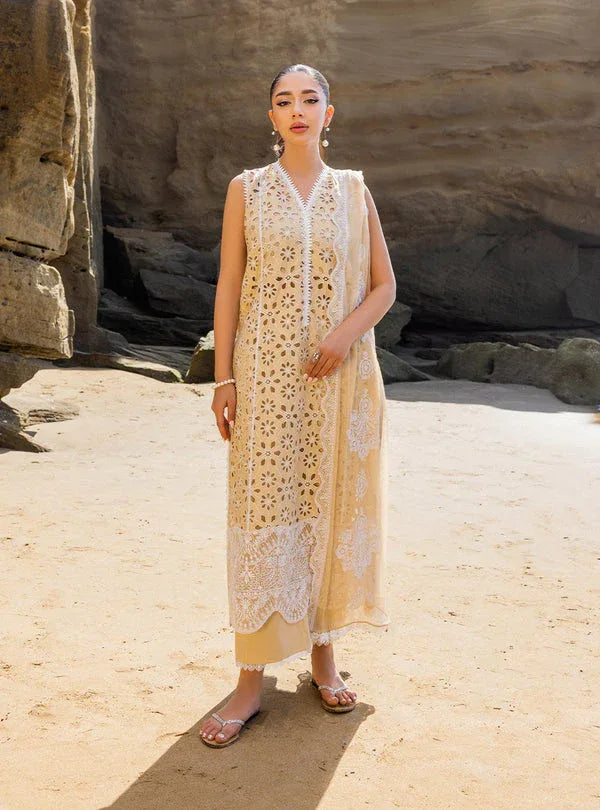 Zainab chottani | Luxury Chikankari 24 | MOTIA - 7B - Aqsa Fabrics