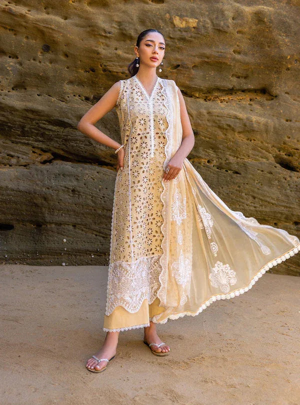 Zainab chottani | Luxury Chikankari 24 | MOTIA - 7B - Aqsa Fabrics