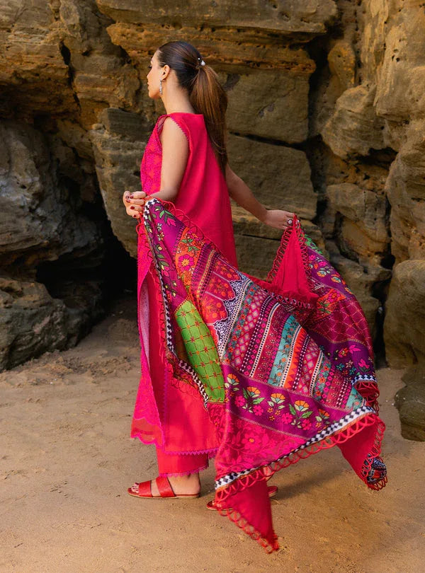 Zainab chottani | Luxury Chikankari 24 | LAALI - 6B - Aqsa Fabrics