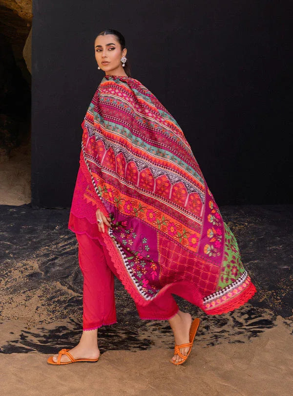 Zainab chottani | Luxury Chikankari 24 | LAALI - 6B - Aqsa Fabrics