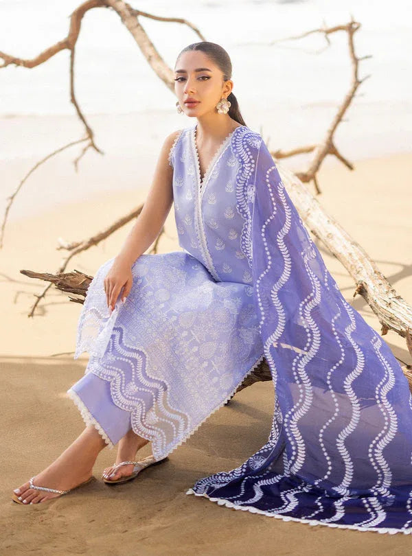 Zainab chottani | Luxury Chikankari 24 | AMYRA - 8A - Aqsa Fabrics