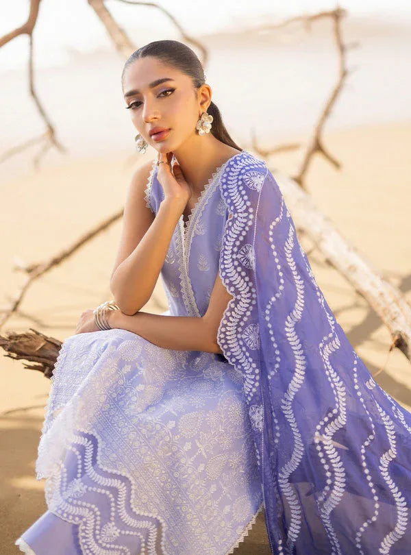 Zainab chottani | Luxury Chikankari 24 | AMYRA - 8A - Aqsa Fabrics