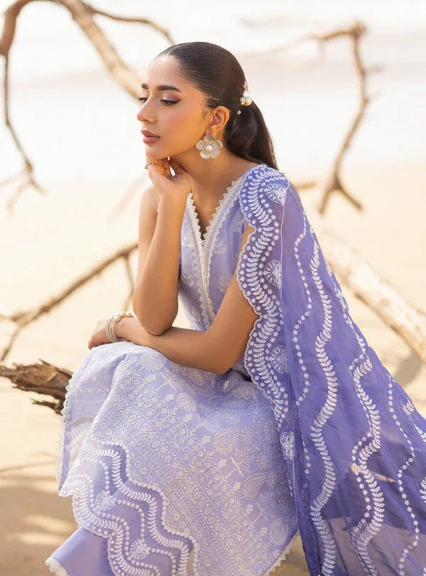 Zainab chottani | Luxury Chikankari 24 | AMYRA - 8A - Aqsa Fabrics