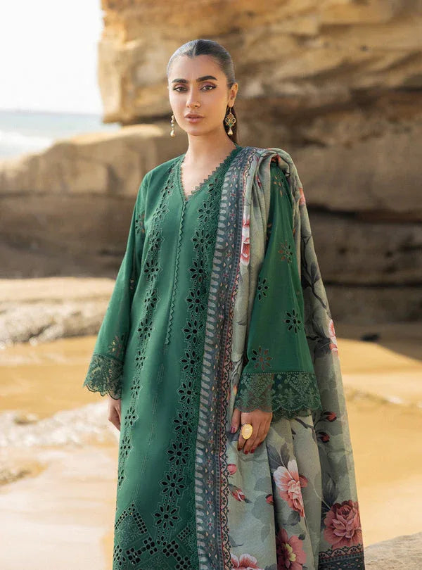 Zainab chottani | Luxury Chikankari 24 | AYSEL - 1A - Aqsa Fabrics